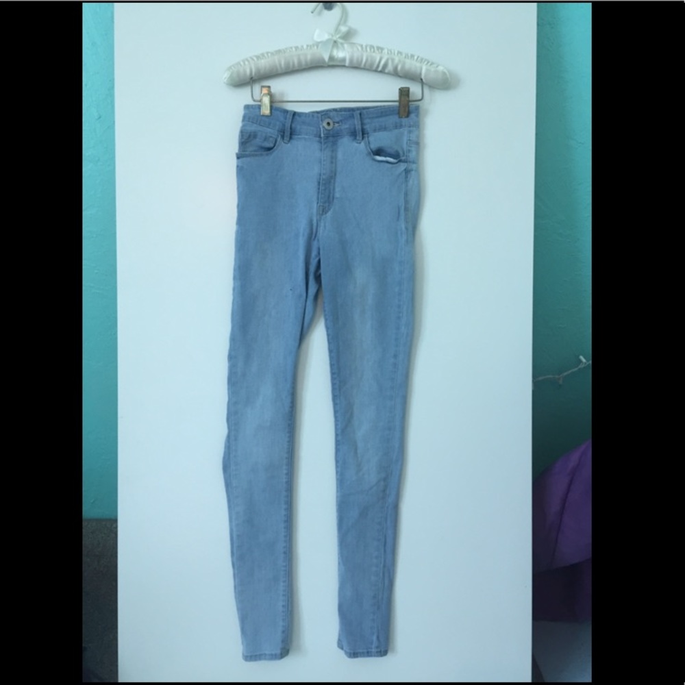 Plain skinny jeans